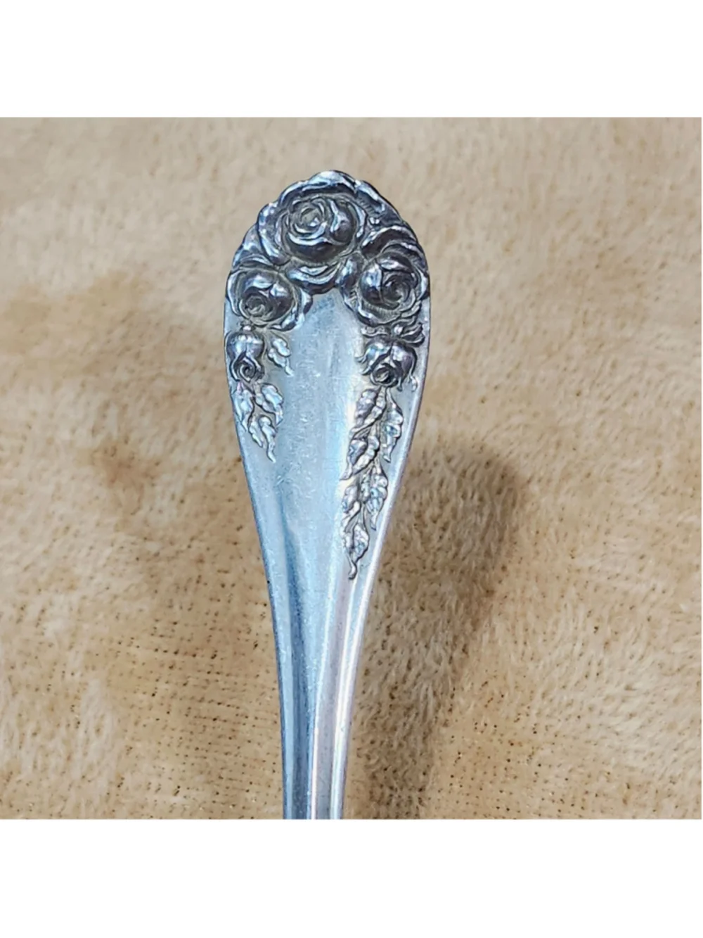 Rose By Wallace Sterling Silver Soup Spoon 5¼in Flatware